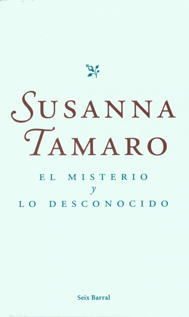 MISTERIO Y LO DESCONOCIDO, EL | 9788432295966 | TAMARO, SUSANNA