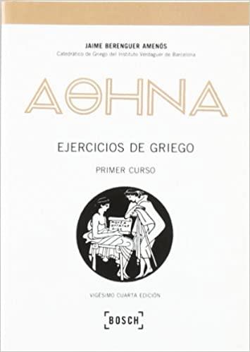 AOHNA. EJERCICIOS DE GRIEGO | 9788471623706 | BERENGUER AMENÓS, J.