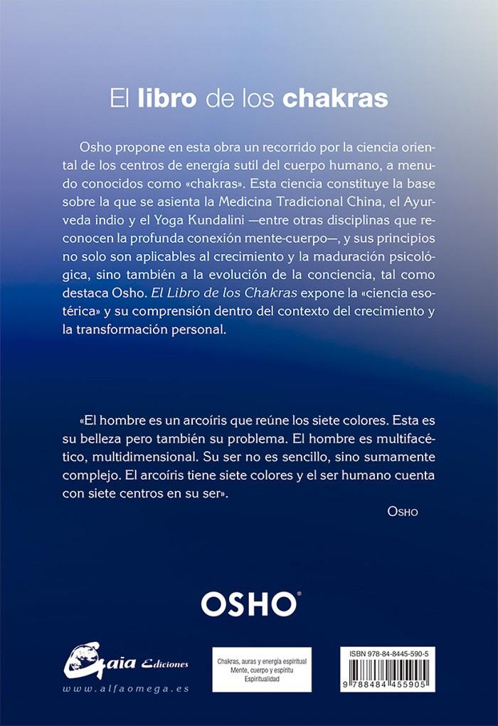 EL LIBRO DE LOS CHAKRAS | 9788484455905 | OSHO