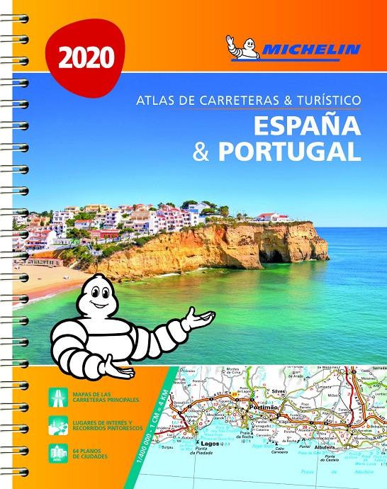 ESPAÑA & PORTUGAL (FORMATO A-4) (ATLAS DE CARRETERAS Y TURÍSTICO ) | 9782067243316 | MICHELIN