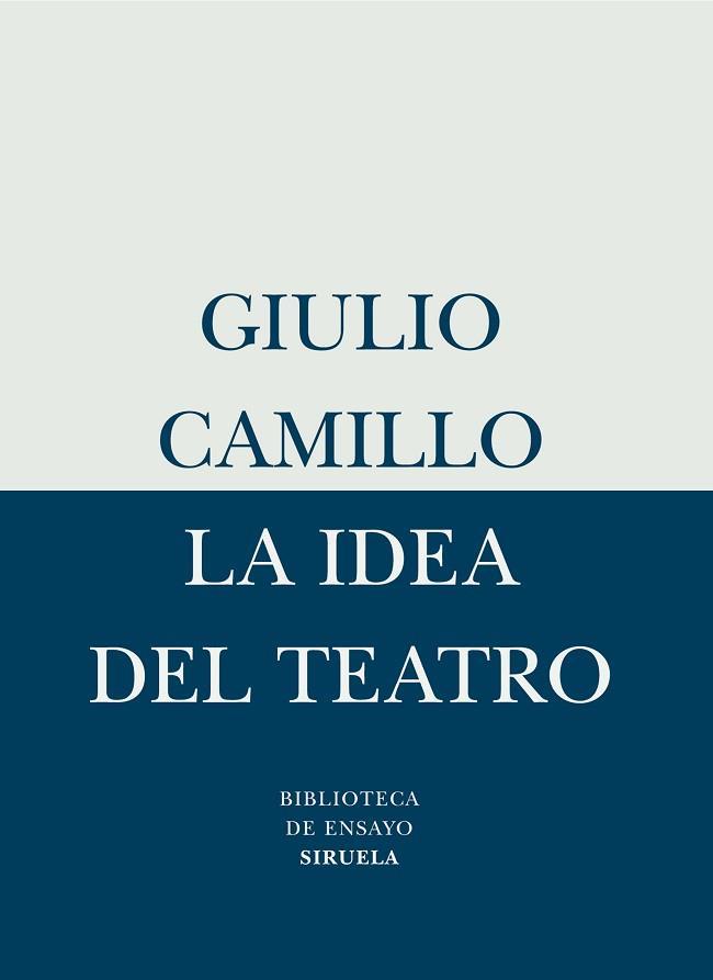 IDEA DEL TEATRO BEM-29 | 9788478449392 | CAMILLO, GIULIO