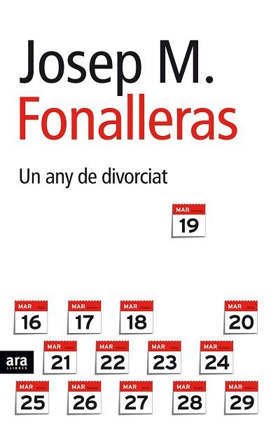 UN ANY DE DIVORCIAT | 9788496767171 | FONALLERAS, JOSEP MARIA