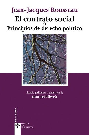 EL CONTRATO SOCIAL O PRINCIPIOS DE DERECHO POLITICO | 9788430945771 | ROUSSEAU, JEAN-JACQUES (1712-1778)