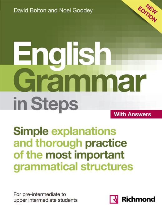 NEW ENGLISH GRAMMAR IN STEPS BOOK WITH ANSWERS | 9788466817530 | BOLTON, DAVID/GOODEY, NOEL