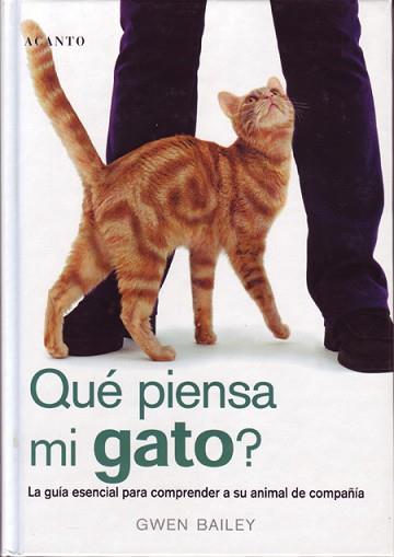 QUE PIENSA MI GATO? | 9788495376374 | BAILEY, GWEN