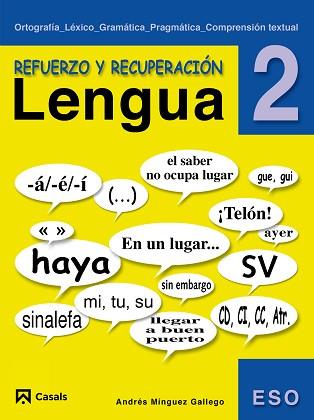 REFUERZO DE LENGUA 2 ESO REPASA Y APRUEBA EDICION LOE | 9788421836620 | MÍNGUEZ GALLEGO, ANDRÉS