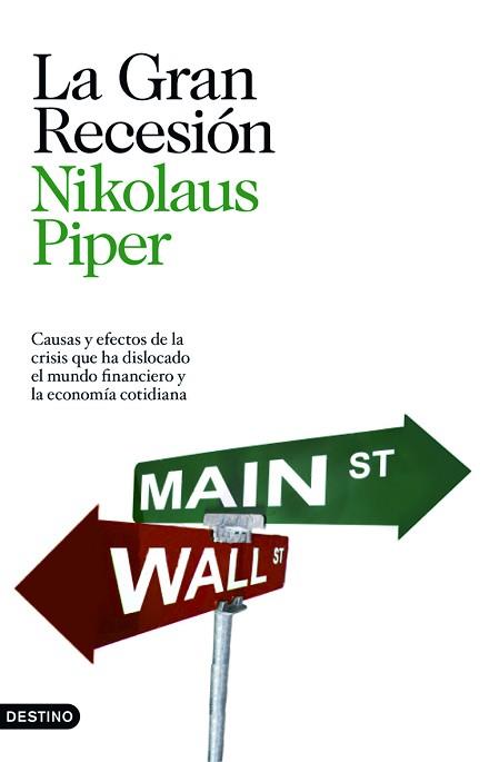 GRAN RECESION, LA | 9788423343492 | PIPER, NIKOLAUS