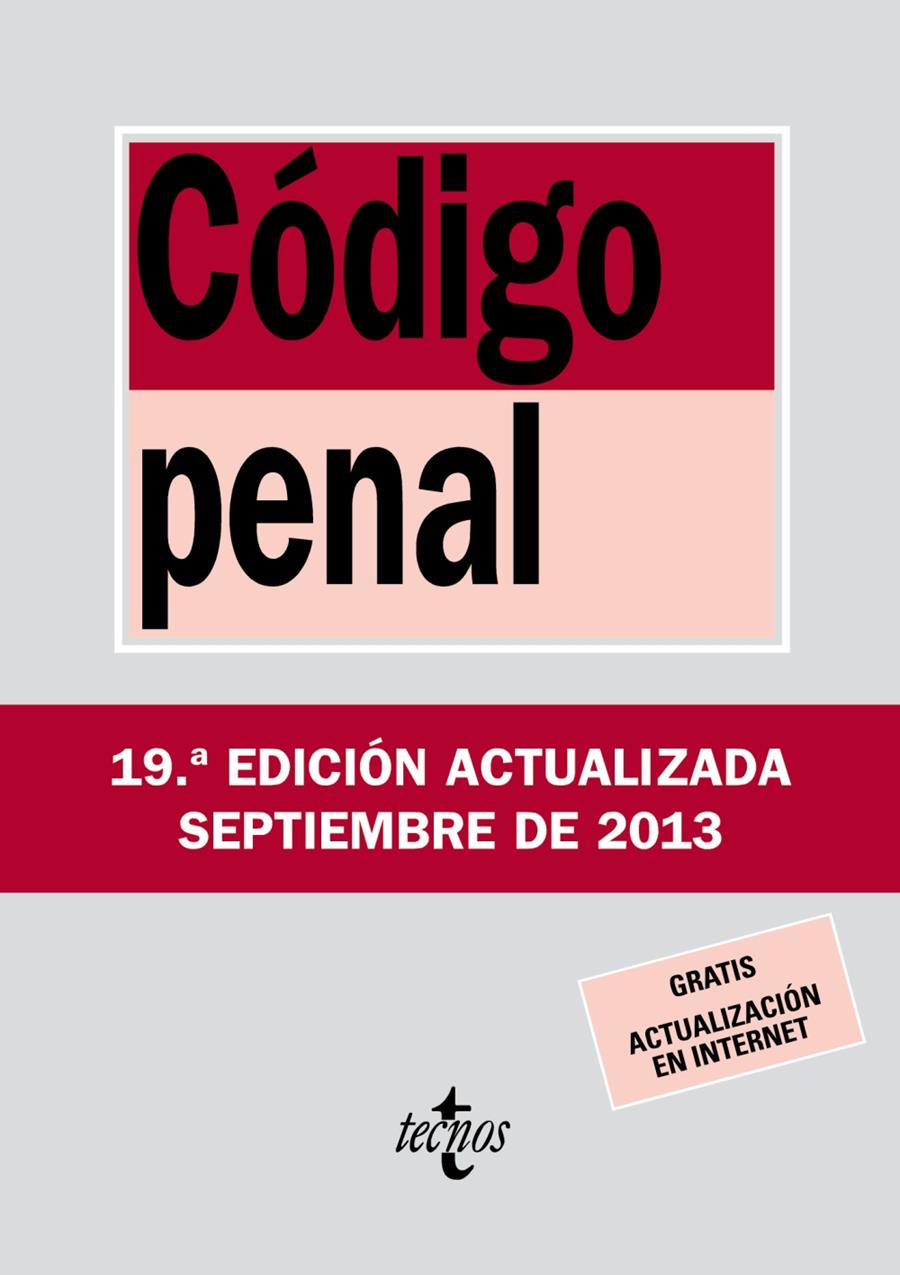 CÓDIGO PENAL | 9788430958634 | EDITORIAL TECNOS