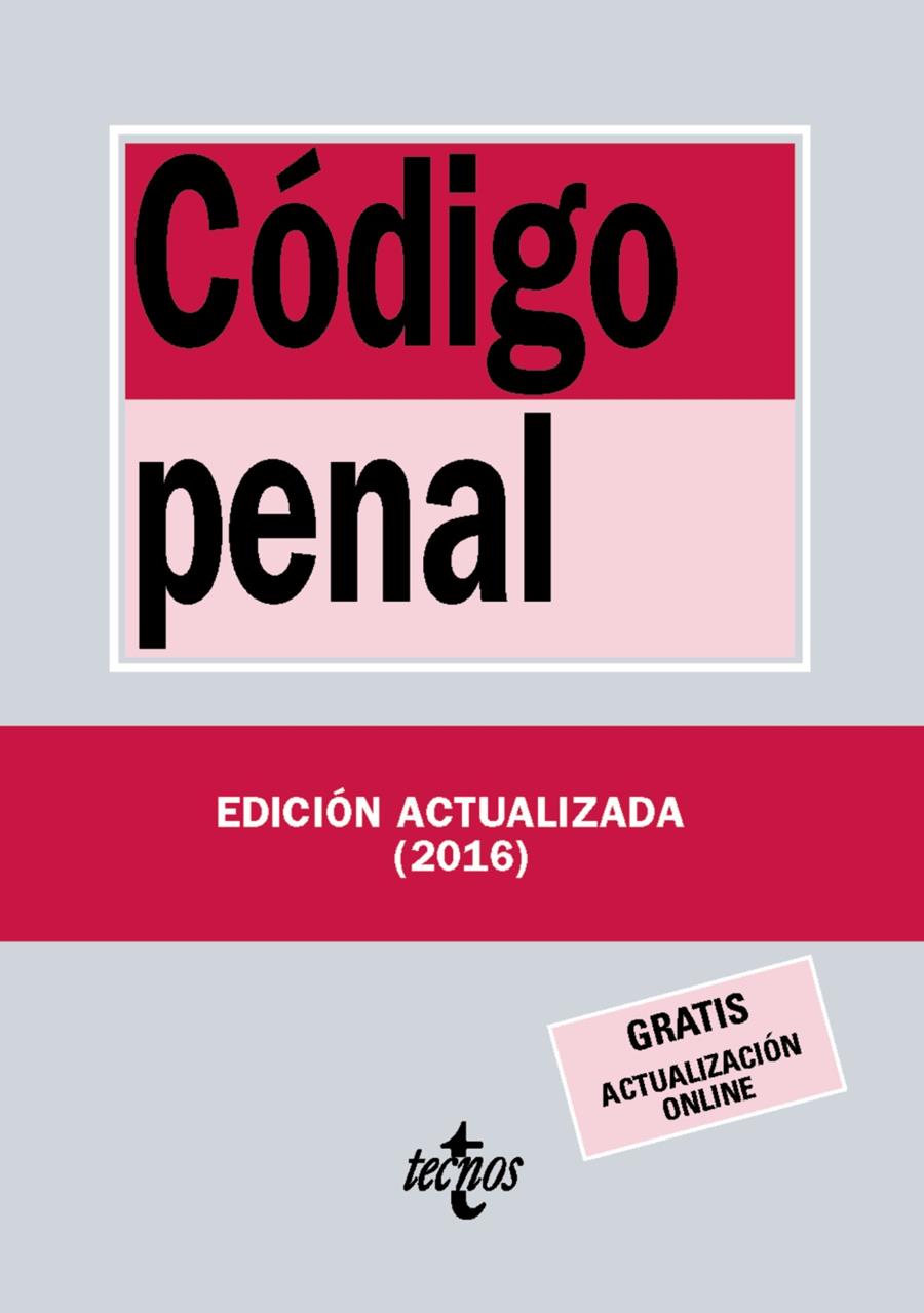 CÓDIGO PENAL | 9788430970056 | EDITORIAL TECNOS