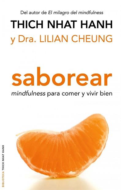 SABOREAR: MINDFULNESS PARA COMER Y VIVIR BIEN | 9788497545181 | HANH, THICH NHAT