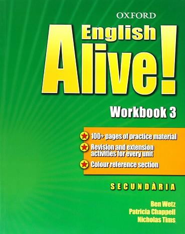 ENGLISH ALIVE WORKBOOK 3 | 9780194710466 | WETZ, BEN