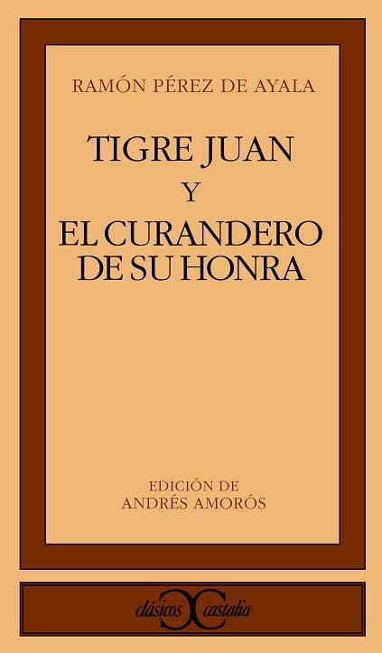 TIGRE JUAN;EL CURANDERO DE SU HONRA | 9788470393617 | PEREZ DE AYALA, RAMON