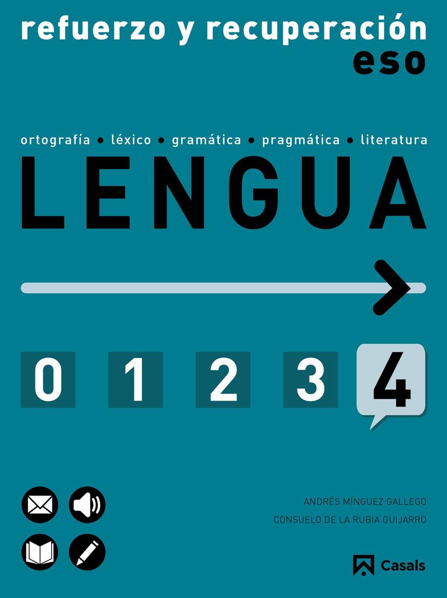 REFUERZO Y RECUPERACIÓN DE LENGUA 4 ESO (2015) | 9788421857533 | MINGUEZ GALLEGO, ANDRES/DE LA RUBIA GUIJARRO, CONSUELO