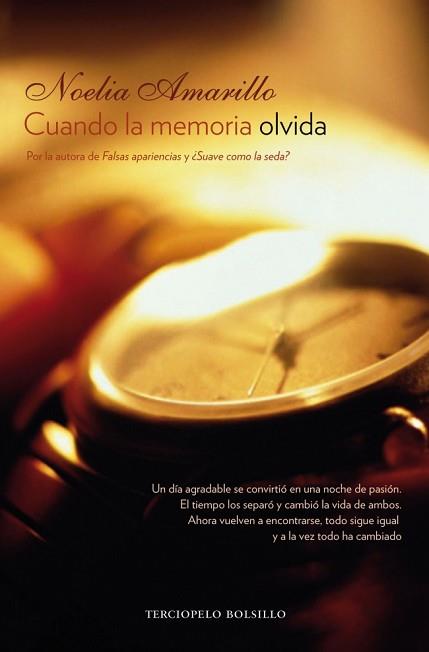 CUANDO LA MEMORIA OLVIDA | 9788415410447 | AMARILLO, NOELIA