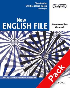 NEW ENGLISH FILE PRE- INTERMEDIATE WORKBOOK + KEY BOOK | 9780194387675 | OXENDEN, CLIVE