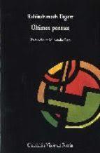 ULTIMOS POEMAS  V-115 | 9788475221151 | TAGORE, RABINDRANATH