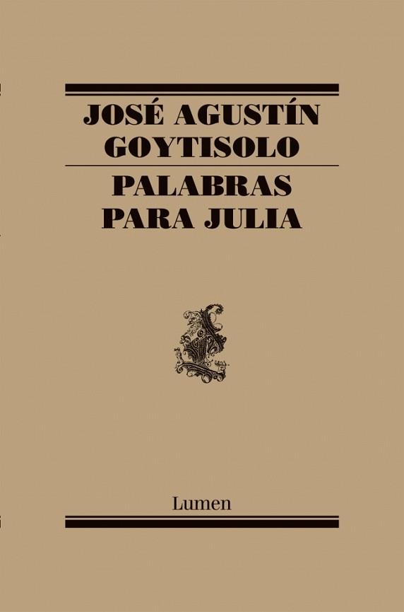 PALABRAS PARA JULIA | 9788426427649 | GOYTISOLO, JOSE AGUSTIN