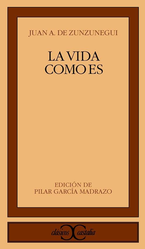 VIDA COMO ES, LA | 9788470398544 | ZUNZUNEGUI, JUAN A. DE